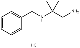 N-Benzyl-2-methylpropane-1,2-diaminedihydrochloride Structure