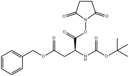 BOC-ASP(OBZL)-OSU Structure