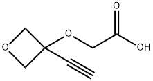 2-((3-Ethynyloxetan-3-yl)oxy)acetic acid Structure