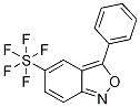 3-Phenyl-5-(pentafluorosulfanyl)benzo[c]isoxazole 구조식 이미지