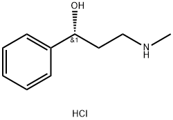 (R)-3-(methylamino)-1-phenylpropanol hydrochloride  Structure