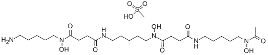 Deferoxamine Mesylate Salt Structure