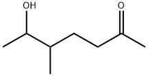 2-헵타논,6-하이드록시-5-메틸-(9Cl) 구조식 이미지