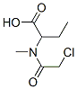 Butanoic  acid,  2-[(chloroacetyl)methylamino]-  (9CI) Structure