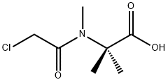 Alanine,  N-(chloroacetyl)-N,2-dimethyl-  (9CI) Structure