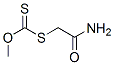 S-(2-Amino-2-oxoethyl) o-methyl dithiocarbonate Structure