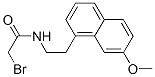 2-bromo-N-[2-(7-methoxynaphthalen-1-yl)ethyl]acetamide Structure