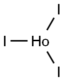 HOLMIUM IODIDE 구조식 이미지