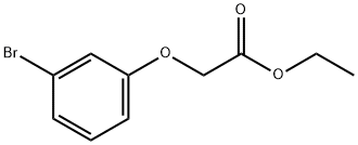 (3-BROMOPHENOXY) ACETIC ACID ETHYL ESTER Structure