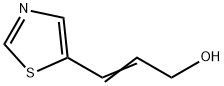 2-Propen-1-ol,  3-(5-thiazolyl)- Structure