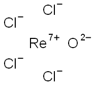rhenium tetrachloride oxide Structure