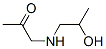 2-Propanone, 1-[(2-hydroxypropyl)amino]- (9CI) Structure