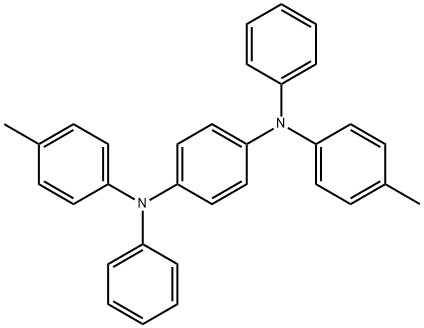 N,N'-DIPHENYL-N,N'-DI-P-TOLYLBENZENE-1,& 구조식 이미지