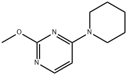 2-메톡시-4-피페리디노피리미딘 구조식 이미지