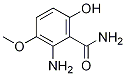 2-aMino-6-hydroxy-3-MethoxybenzaMide 구조식 이미지