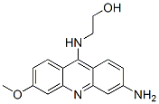 3-amino-6-methoxy-9-(2-hydroxyethylamino)acridine Structure