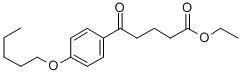 ETHYL 5-OXO-5-(4-PENTYLOXYPHENYL)VALERATE Structure