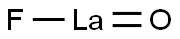 Lanthanum fluoride oxide, 99.999% (REO) Structure