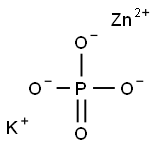 potassium zinc phosphate  Structure