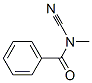 Benzamide, N-cyano-N-methyl- (8CI,9CI) Structure