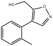 5-(HydroxyMethyl)-4-(o-tolyl)isoxazole Structure