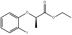 Propanoic acid, 2-(2-iodophenoxy)-, ethyl ester, (2R)- Structure