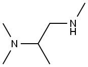 N1,N2,N2-TRIMETHYL-1,2-PROPANEDIAMINE Structure