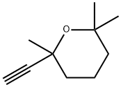 2-ethynyltetrahydro-2,6,6-trimethyl-2H-pyran   Structure