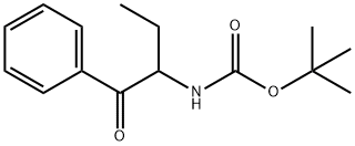 (1-BENZOYL-PROPYL)-CARBAMIC ACID TERT-BUTYL ESTER Structure