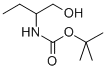 N-BOC-DL-2-아미노-1-부타놀 구조식 이미지