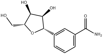 3-(1-deoxyribofuranosyl)benzamide Structure