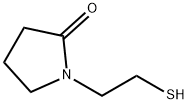 1-(2-mercaptoethyl)pyrrolidin-2-one  Structure