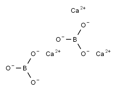 orthoboric acid, calcium salt Structure