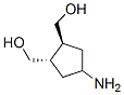 1,2-Cyclopentanedimethanol,4-amino-,(1alpha,2beta,4alpha)-(9CI) Structure