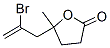 4-(2-Bromo-2-propenyl)-4-methyl-gamma-butyrolactone Structure