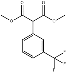 디메틸-(3-(트리플루오로메틸)-페닐)-말로네이트 구조식 이미지