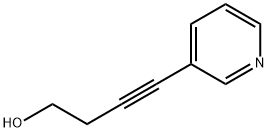 3-Butyn-1-ol, 4-(3-pyridinyl)- (9CI) 구조식 이미지