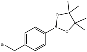 4-(Bromomethyl)benzeneboronic acid pinacol ester Structure