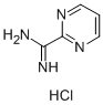 2-Amidinopyrimidine hydrochloride 구조식 이미지