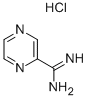 PYRAZINE-2-CARBOXAMIDINE HYDROCHLORIDE 구조식 이미지