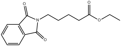 2H-Isoindole-2-pentanoic acid, 1,3-dihydro-1,3-dioxo-, ethyl ester Structure