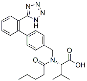 Valsartan Structure