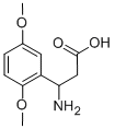 3-AMINO-3-(2,5-DIMETHOXY-PHENYL)-PROPIONIC ACID Structure