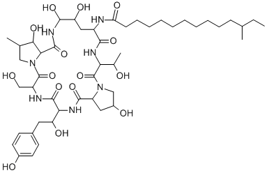 Deoxymulundocandin Structure