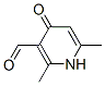 3-Pyridinecarboxaldehyde, 1,4-dihydro-2,6-dimethyl-4-oxo- (9CI) Structure