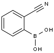 2-Cyanophenylboronic acid 구조식 이미지
