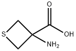 3-Thietanecarboxylicacid,3-amino-(9CI) Structure