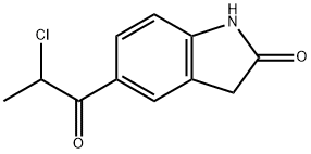 5-(2-chloropropionyl) -2(1H,3H)-indolone 구조식 이미지