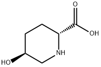 2-Piperidinecarboxylicacid,5-hydroxy-,(2R,5S)-(9CI) 구조식 이미지