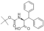Boc-3,3-Diphenyl-L-alanine 구조식 이미지